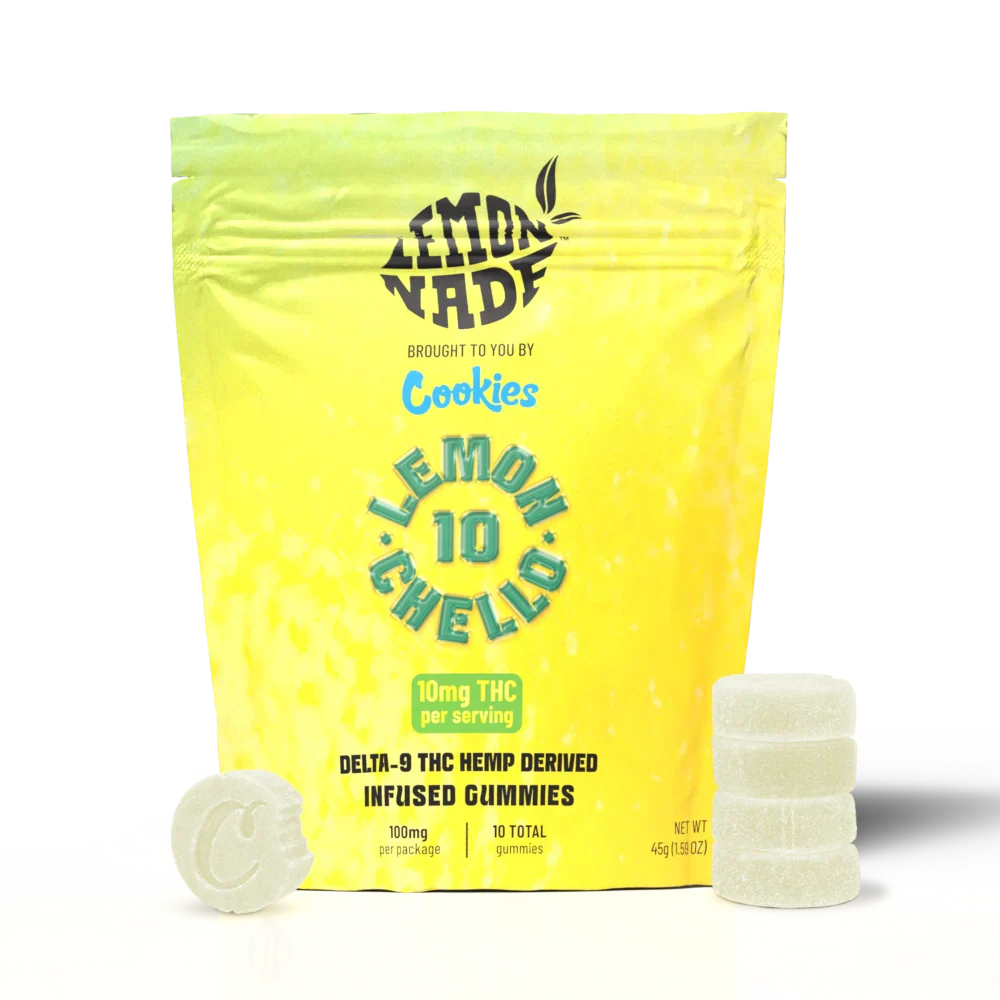 Cookies - Delta 9 Gummy 10mg - Lemonchello - 10ct Bag