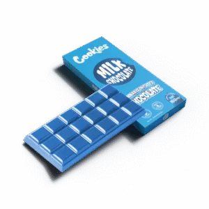 Cookies - Delta 9 Milk Chocolate Bar 150mg - Blue