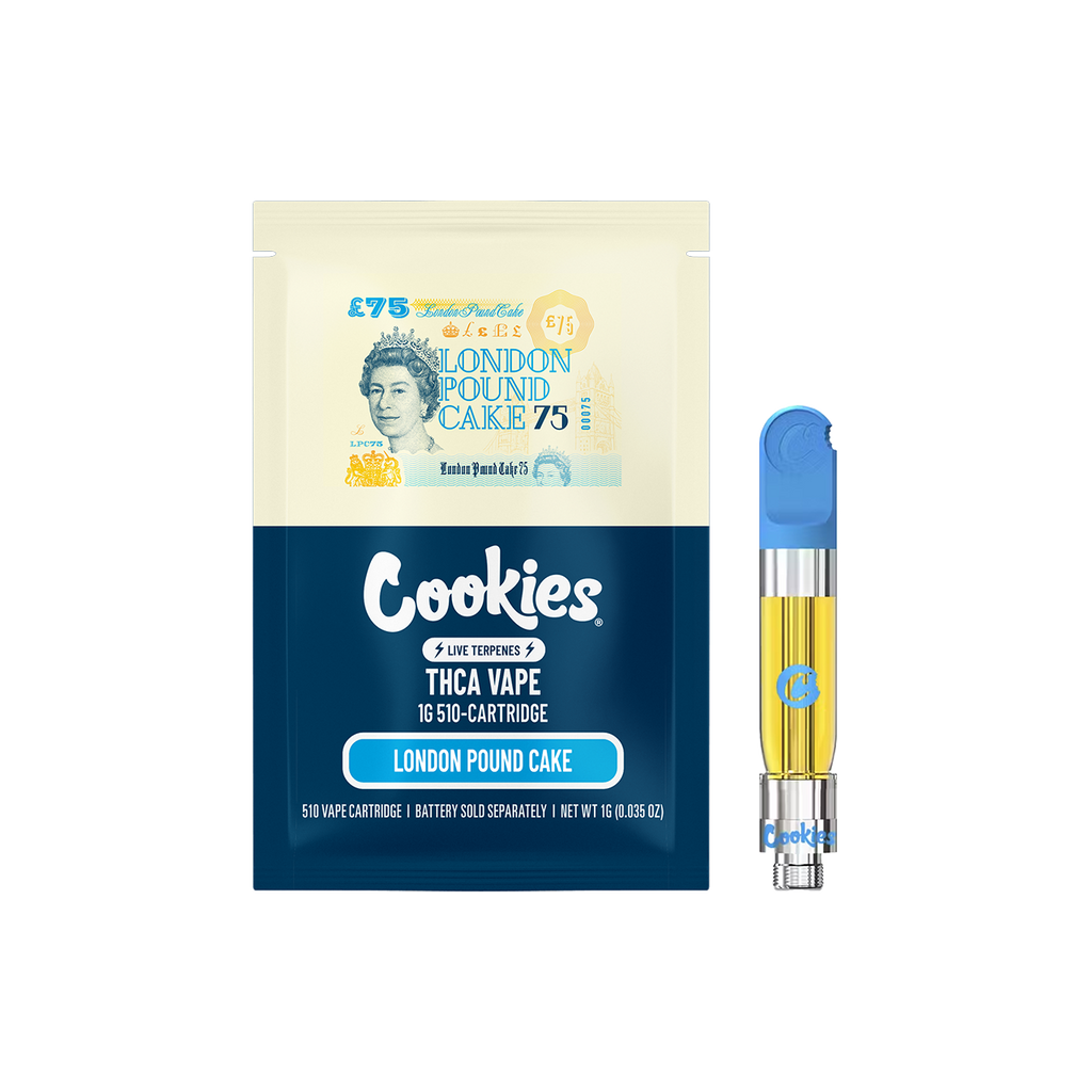 Cookies - THCA Cartridge London Pound Cake 1gr