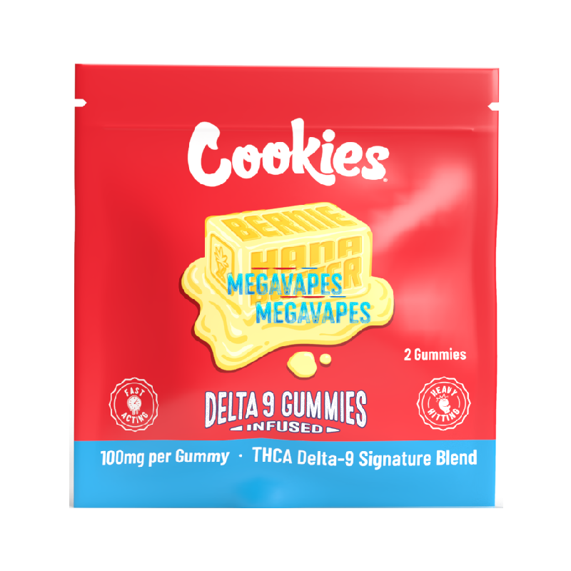 Cookies - THCA Delta 9 Infused Gummy 100mg - Bernienhanna Butter - Mega Vapes Australia Al Fakher Pro Max 12K Battery - Starting From $4.49