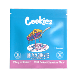 Cookies - THCA Delta 9 Infused Gummy 100mg - Berry Pie
