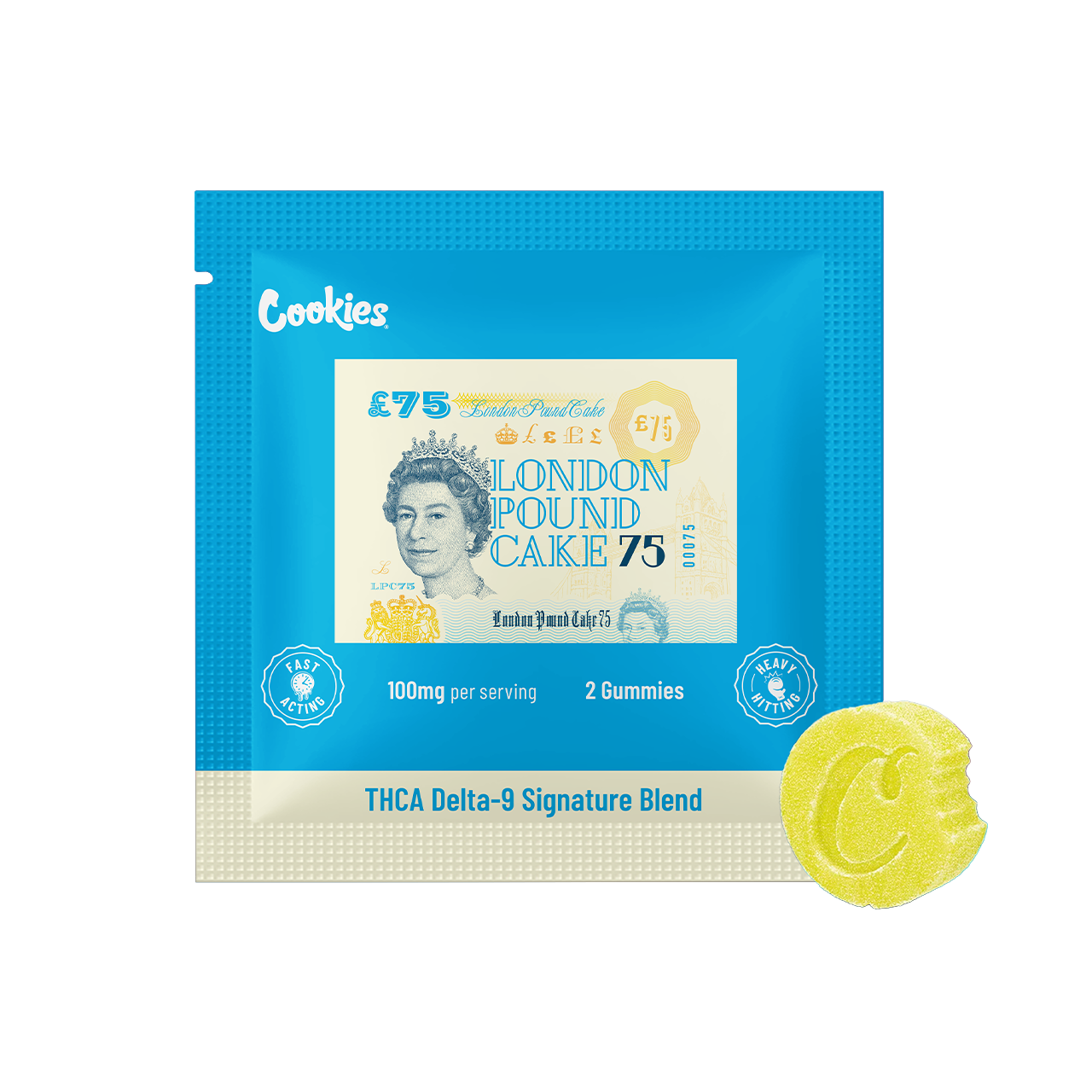 Cookies - THCA Delta 9 Special Blend Infused Gummy London Pound Cake