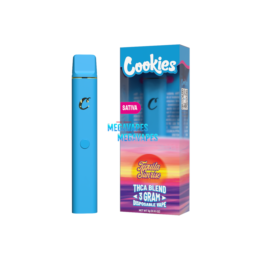 Cookies - THCA Disposable 3g - Tequila Sunrise - Mega Vapes Australia Al Fakher Pro Max 12K Battery - Starting From $4.49