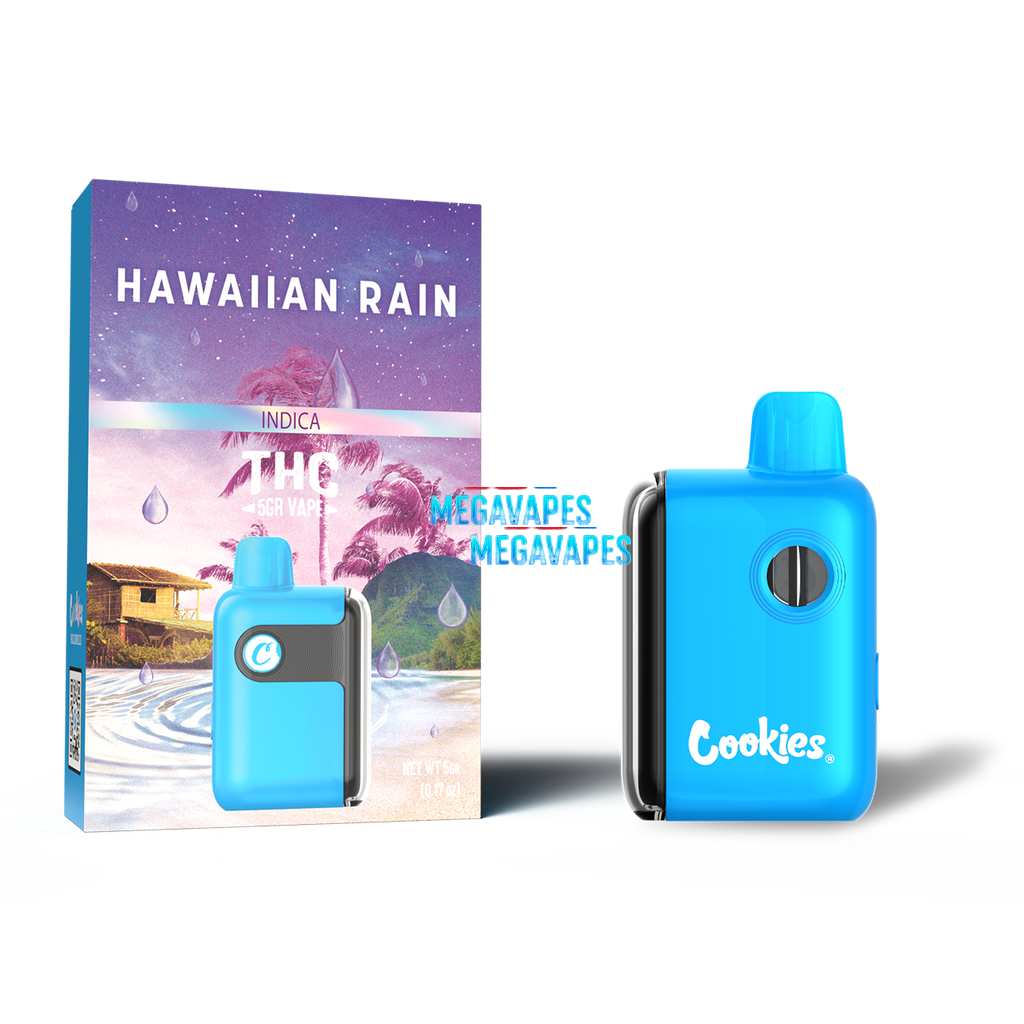 Cookies - THCA Disposable 5g - Hawaiian Rain - Mega Vapes Australia Al Fakher Pro Max 12K Battery - Starting From $4.49