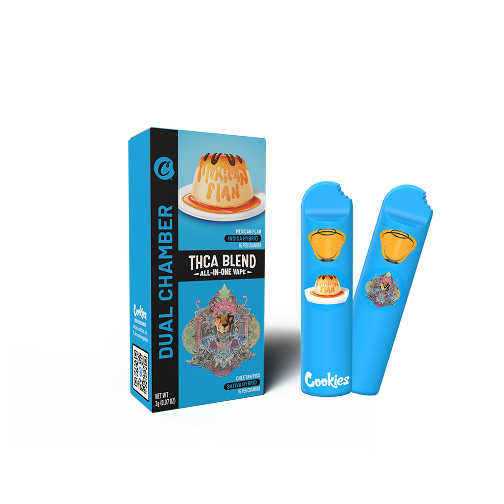 Cookies - THCA Dual Chamber Mexican Flan & Cheetah Piss 2g