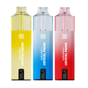 Crystal Prime Aura Bar 10,000 Pre-filled VAPE - Mega Vapes Australia Al Fakher Pro Max 12K Battery - Starting From $4.49