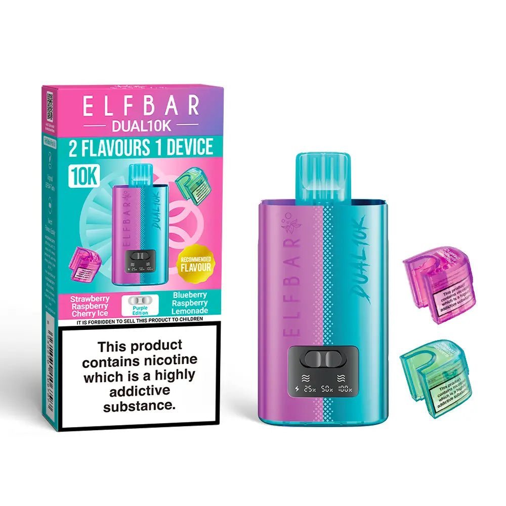 Elf Bar Dual 10k Puffs Prefilled Vape