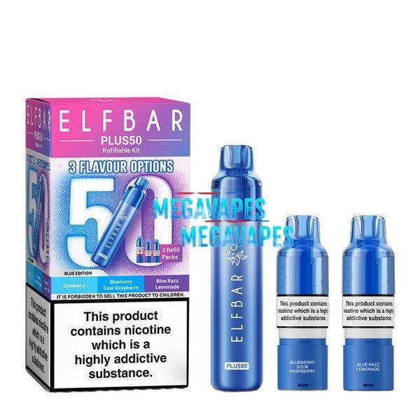 ELF BAR Plus 50 Prefilled Pod Vape Kit - Mega Vapes Australia Al Fakher Pro Max 12K Battery - Starting From $4.49