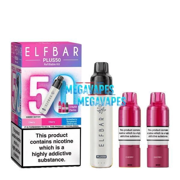 ELF BAR Plus 50 Prefilled Pod Vape Kit - Mega Vapes Australia Al Fakher Pro Max 12K Battery - Starting From $4.49