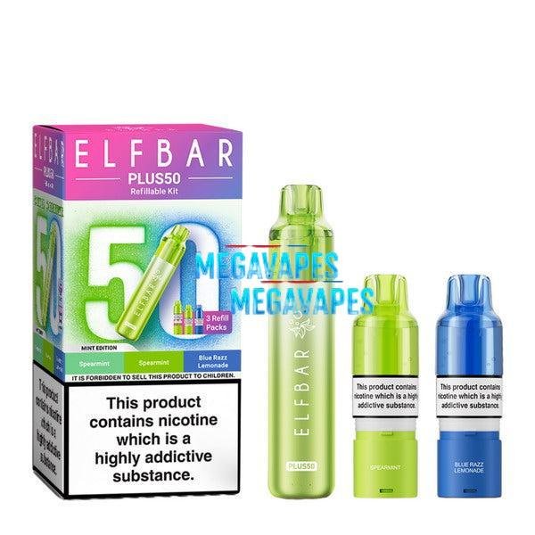 ELF BAR Plus 50 Prefilled Pod Vape Kit - Mega Vapes Australia Al Fakher Pro Max 12K Battery - Starting From $4.49