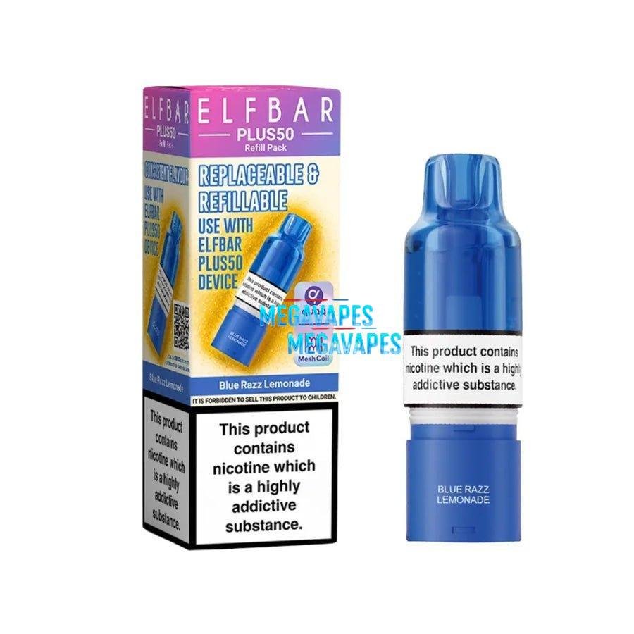 Elf Bar Plus 50 Refill PODS (BOX OF 5)