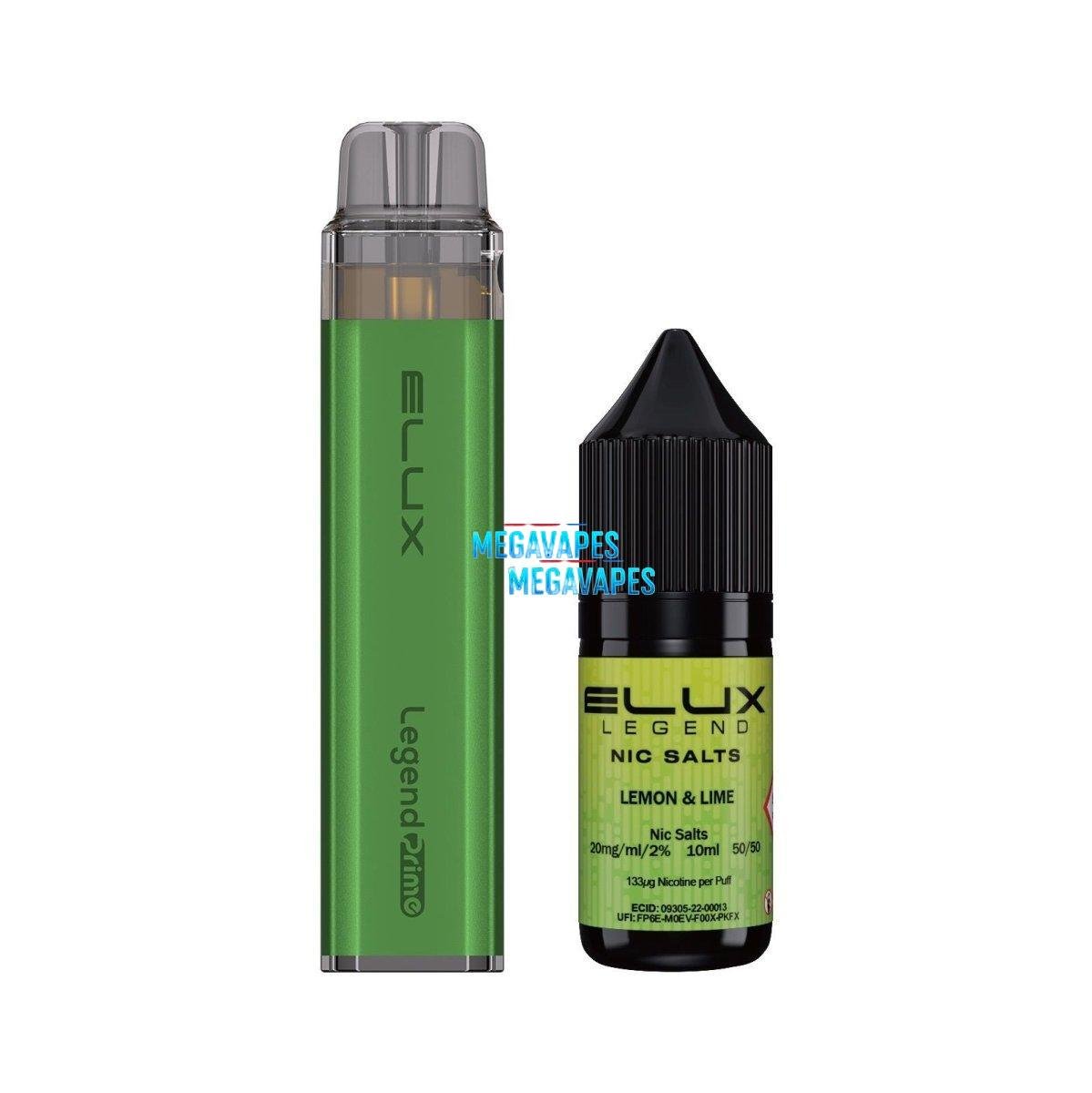Elux Legend Prime 5000 Refillable Pod Kit - Mega Vapes Australia Al Fakher Pro Max 12K Battery - Starting From $4.49