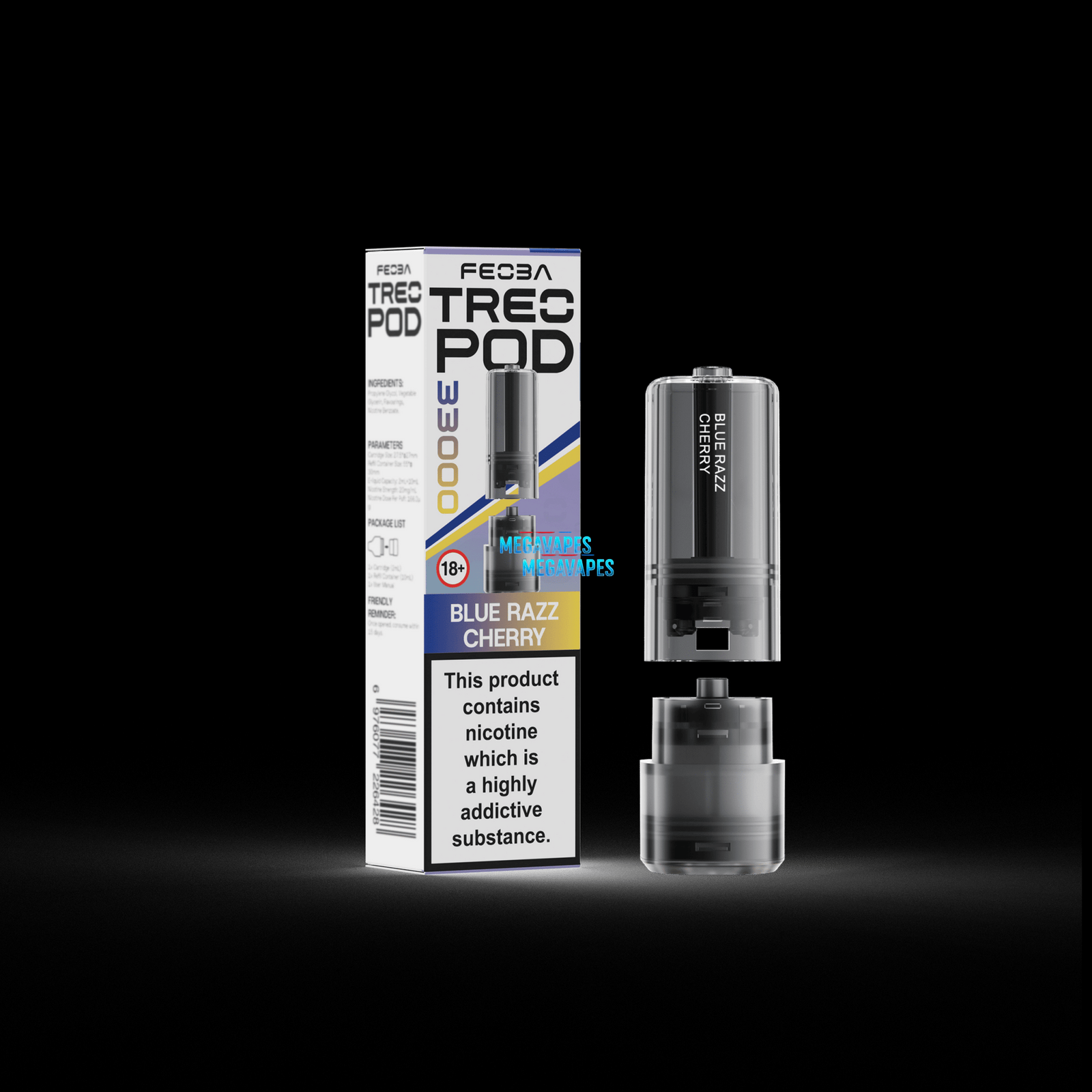 Feoba Treo 33k Replacement PODS - Mega Vapes Australia Al Fakher Pro Max 12K Battery - Starting From $4.49