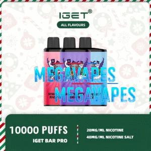 iget-bar-pro-all-flavours.png - Mega Vapes Australia Order IGET BAR PRO - 10000 PUFFS Now At Mega Vapes Australia
