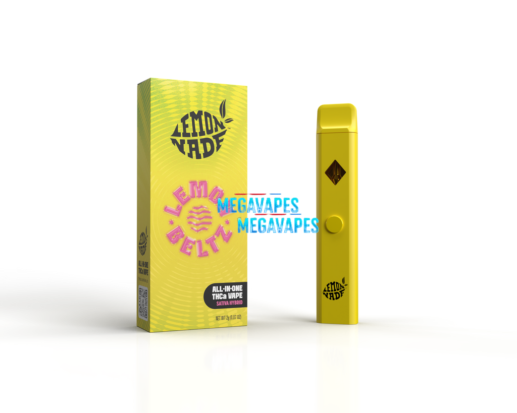LemonNade - THCA Blend Disposable 2ml - Lemon Beltz - Mega Vapes Australia Al Fakher Pro Max 12K Battery - Starting From $4.49