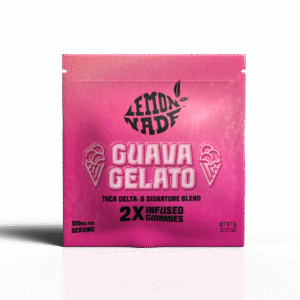 LemonNade - THCA Delta 9 Blend Gummies 2ct Bag - Guava Gelato