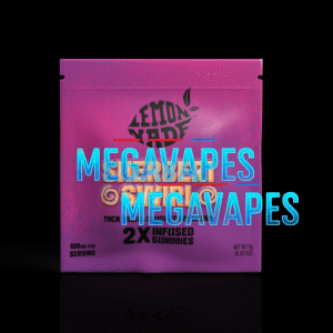 LemonNade - THCA Delta 9 Blend Gummies 2ct Bag - Sherbert Swirl - Mega Vapes Australia Al Fakher Pro Max 12K Battery - Starting From $4.49