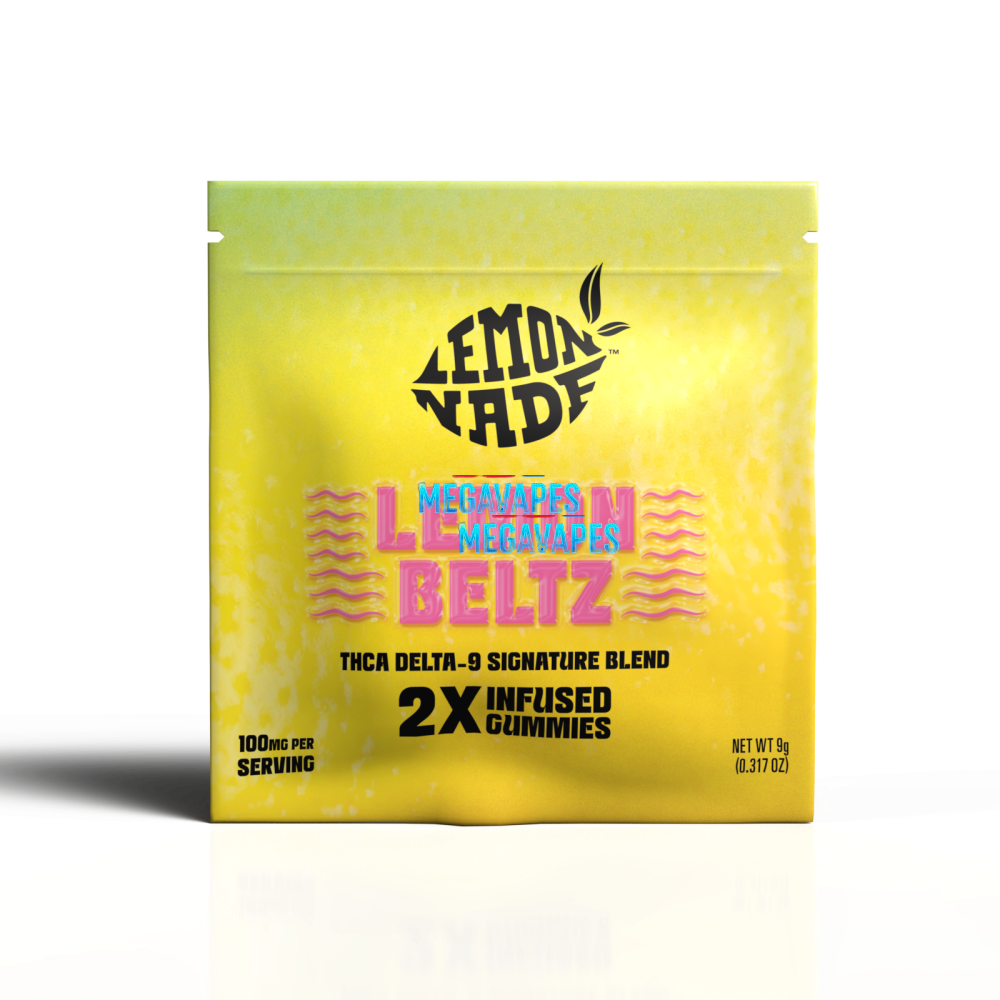 LemonNade - THCA Delta 9 Blend Gummies Bag - Lemon Beltz - Mega Vapes Australia Al Fakher Pro Max 12K Battery - Starting From $4.49
