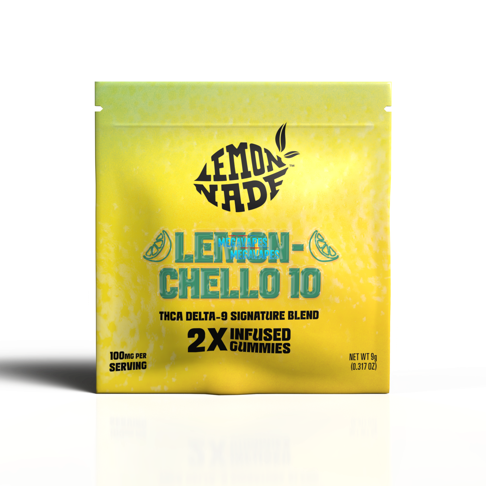 LemonNade - THCA Delta 9 Blend Gummies- Lemonchello 10 - Mega Vapes Australia Al Fakher Pro Max 12K Battery - Starting From $4.49