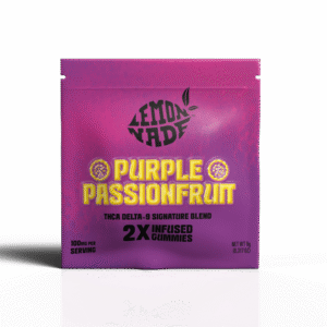 LemonNade - THCA Delta 9 Blend Gummies - Purple Passionfruit