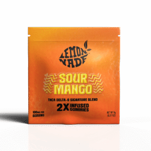 LemonNade - THCA Delta 9 Blend Gummies - Sour Mango