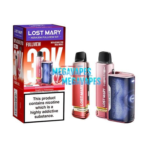 Lost Mary Nera 30K Prefilled Pod Kit - Mega Vapes Australia Al Fakher Pro Max 12K Battery - Starting From $4.49