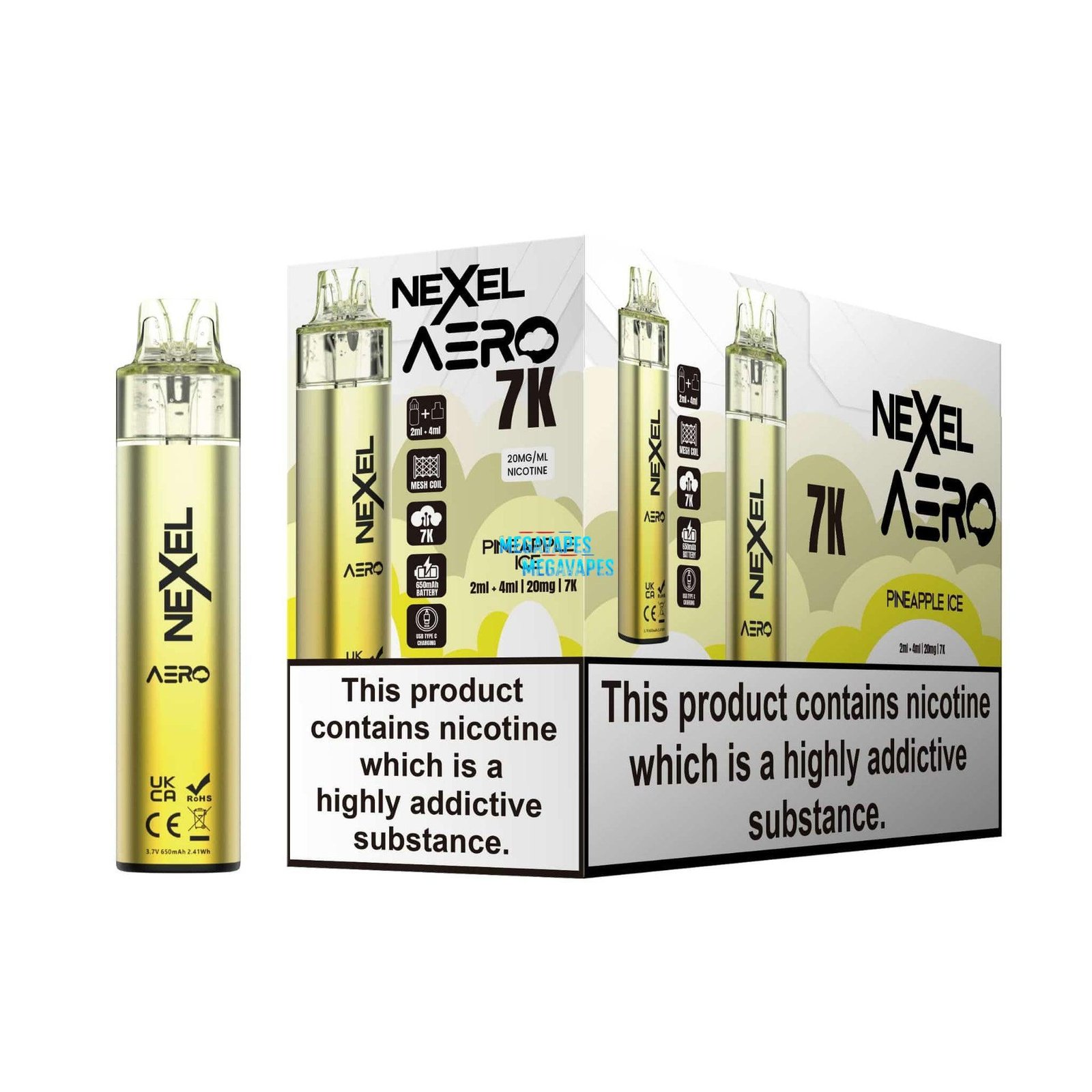 Nexel Aero 7k VAPE - Mega Vapes Australia Al Fakher Pro Max 12K Battery - Starting From $4.49