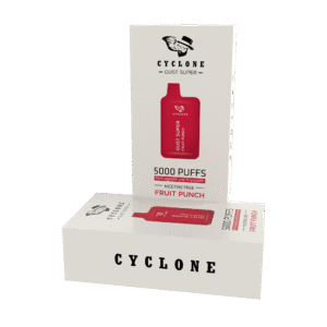 Nicotine Free Gust Super Fruit Punch Rechargeable Disposable Vape