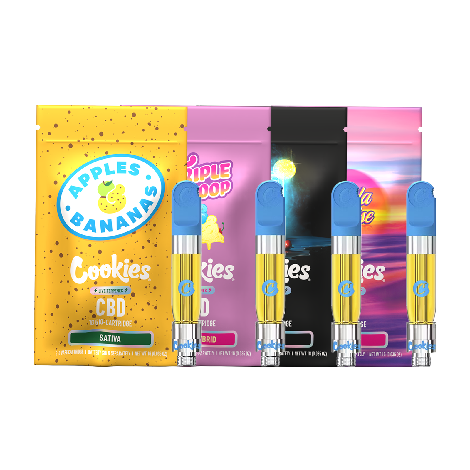 Pack Cartouche CBD x 4