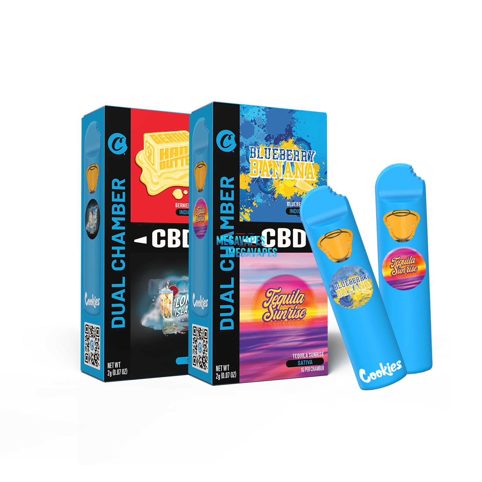 Pack Dual Chamber CBD x 2 - Mega Vapes Australia Al Fakher Pro Max 12K Battery - Starting From $4.49