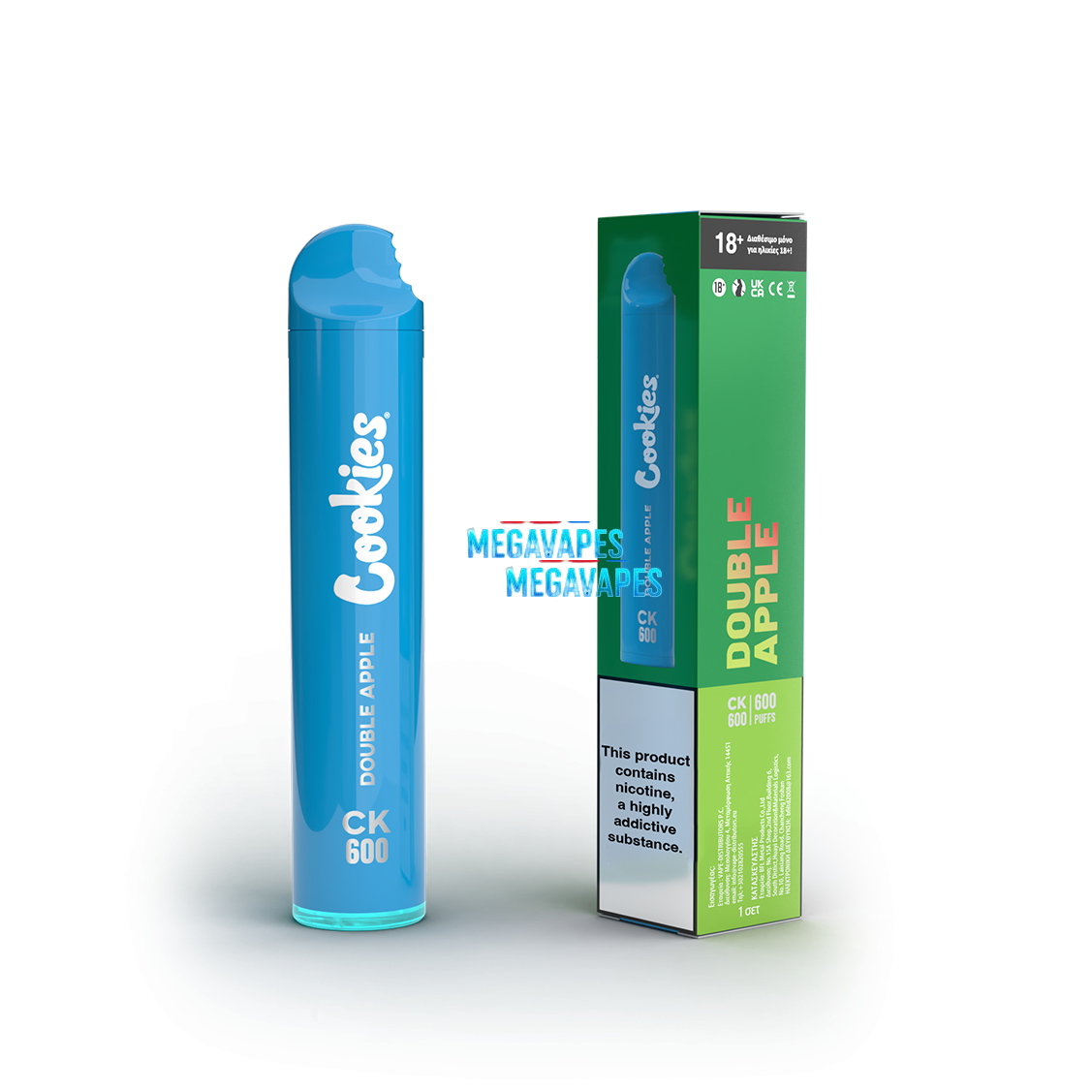 Puff Double Apple 600 puffs - Mega Vapes Australia Al Fakher Pro Max 12K Battery - Starting From $4.49