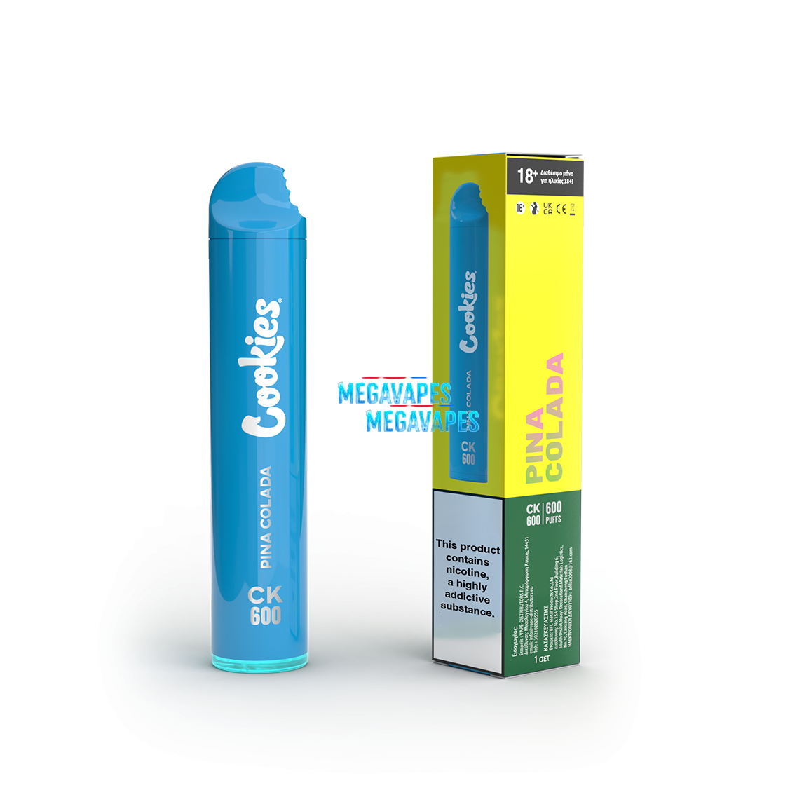 Puff Pina Colada - Mega Vapes Australia Al Fakher Pro Max 12K Battery - Starting From $4.49