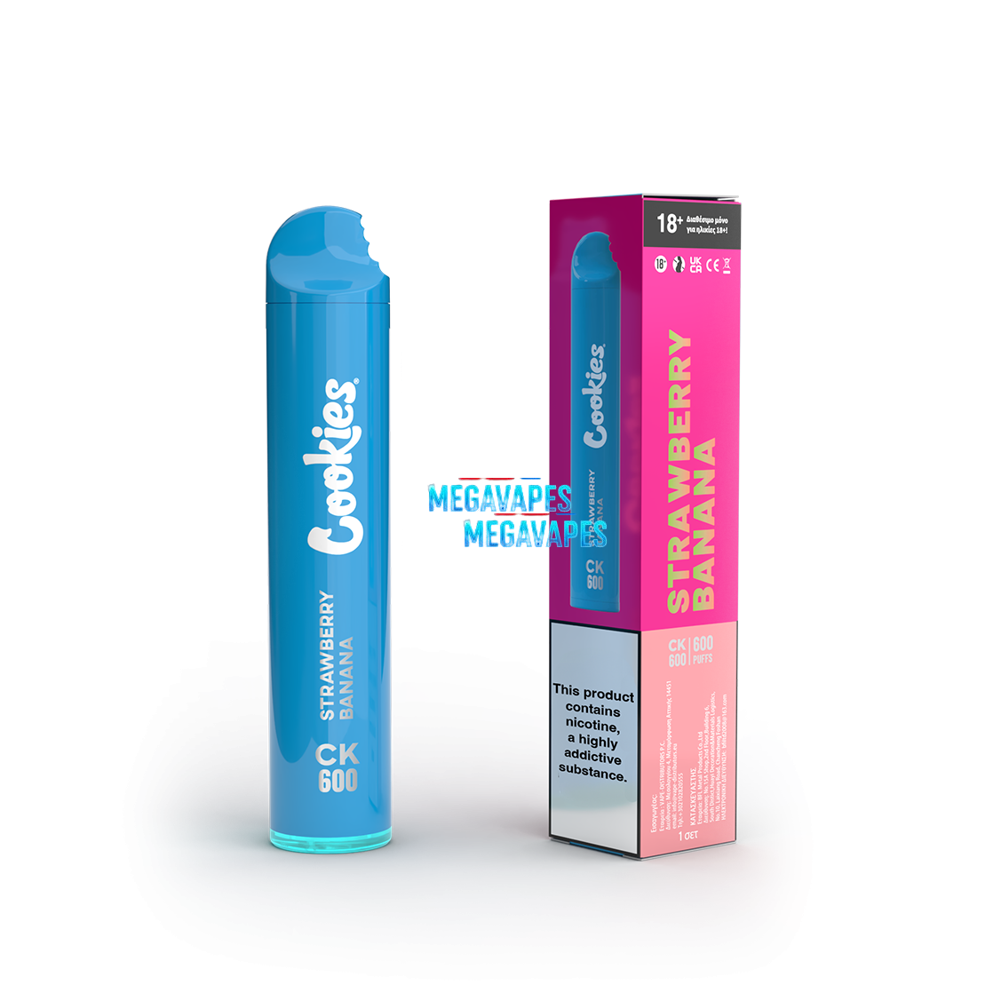 Puff Strawberry Banana - Mega Vapes Australia Al Fakher Pro Max 12K Battery - Starting From $4.49