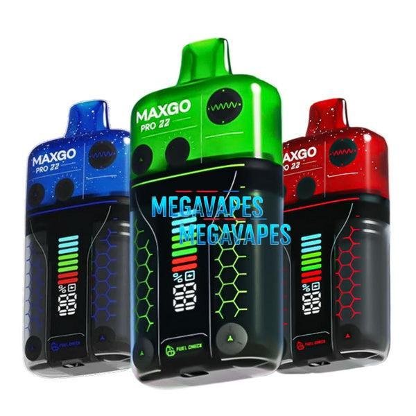 RELX MAXGO Pro 22K 22000 Vape Kit - Mega Vapes Australia Al Fakher Pro Max 12K Battery - Starting From $4.49