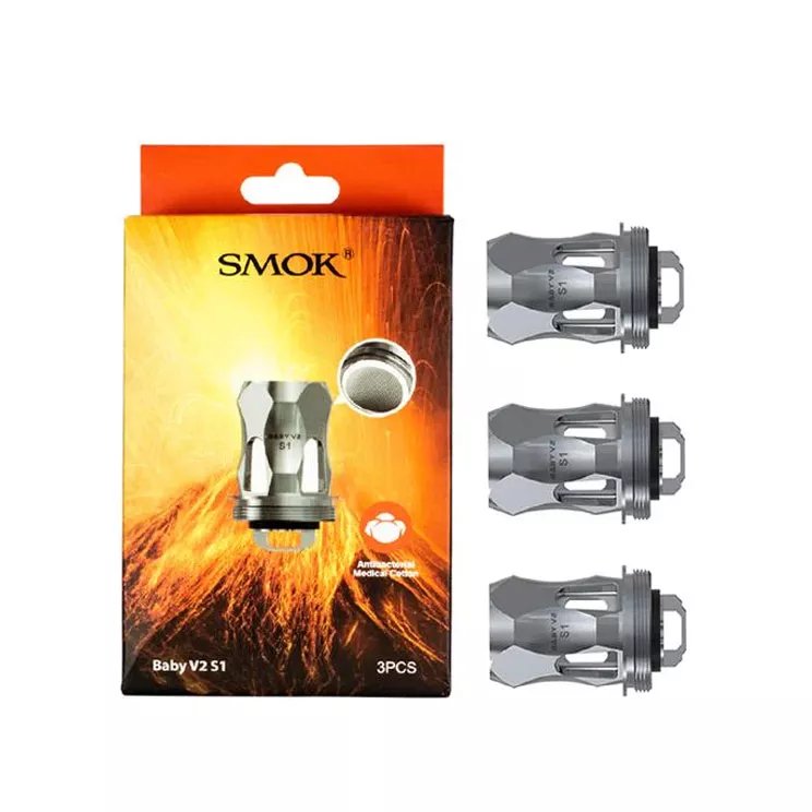 SMOK Baby V2 S2 Nickel-Chromium Coil 3pcs - Mega Vapes Australia SMOK Baby V2 S2 Nickel-Chromium Coil 3pcs