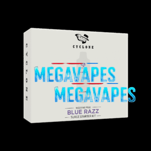 Surge Blue Razz Ice Nicotine-Free Vape Starter Kit - Mega Vapes Australia Al Fakher Pro Max 12K Battery - Starting From $4.49
