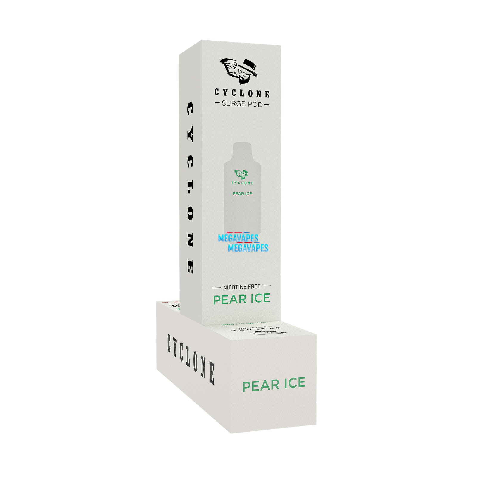 Surge Pear Ice Pod - Mega Vapes Australia Surge Pear Ice Pod – Nicotine-Free Flavor with Cooling Pear Freshness