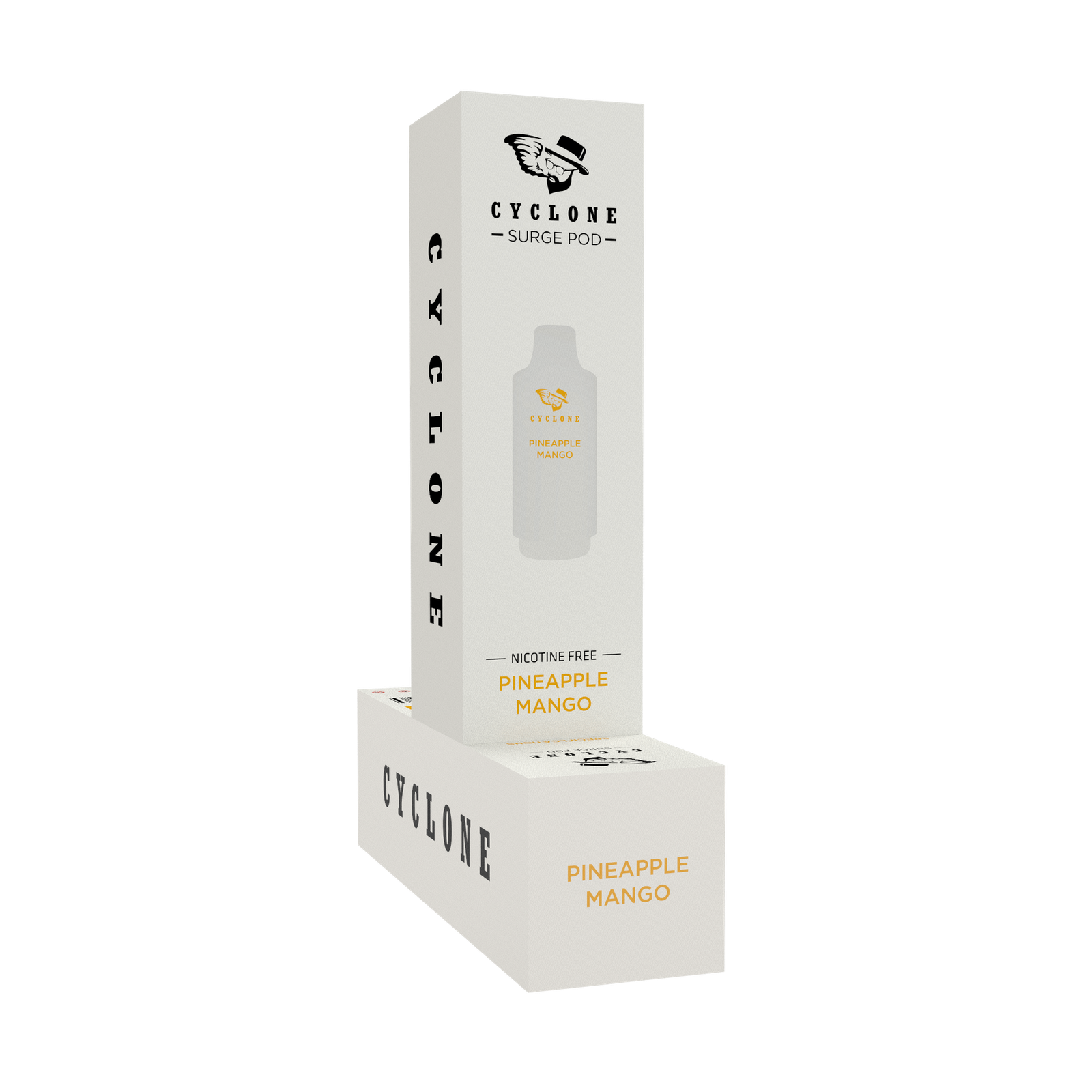 Surge Pineapple Mango Pod - Mega Vapes Australia Surge Pineapple Mango Vape Pod – Nicotine-Free Tropical Vaping Experience
