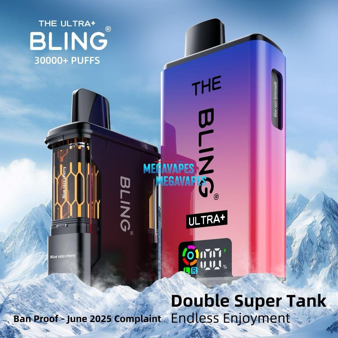 The Crystal Bling Ultra Plus 30k Pre-filled VAPE - Mega Vapes Australia Al Fakher Pro Max 12K Battery - Starting From $4.49