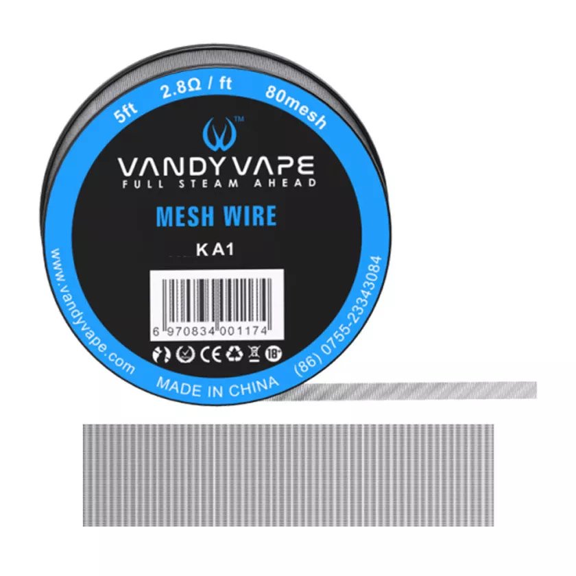 Vandy Vape Kanthal Mesh Wire 80mesh 5ft