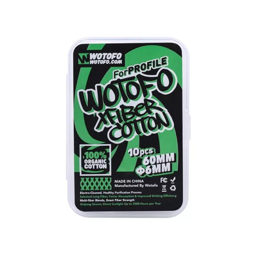 Wotofo Xfiber Cotton 6mm - Mega Vapes Australia Al Fakher Pro Max 12K Battery - Starting From $4.49