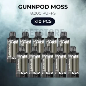 10 PCS – Gunnpod Moss 8000 Puffs