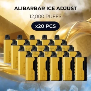 20 PCS – Alibarbar Ice Adjust 12000 Puffs