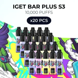 20 PCS – IGET Bar Plus S3 10000 Puffs