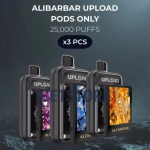 3 PCS – Alibarbar Upload Pods Only 25000 Puffs