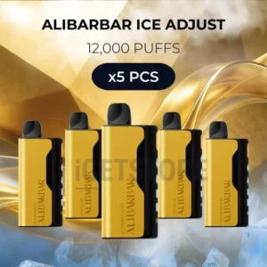 5 PCS – Alibarbar Ice Adjust 12000 Puffs
