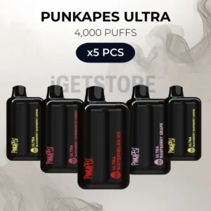 5 PCS – Punkapes Ultra 4000 Puffs