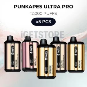 5 PCS – Punkapes Ultra Pro 12000 Puffs