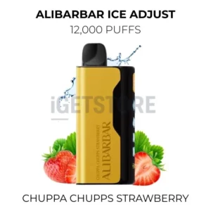 Alibarbar Ice Adjust 12000 Puffs – Chuppa Chupps Strawberry