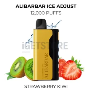 Alibarbar Ice Adjust 12000 Puffs – Strawberry Kiwi